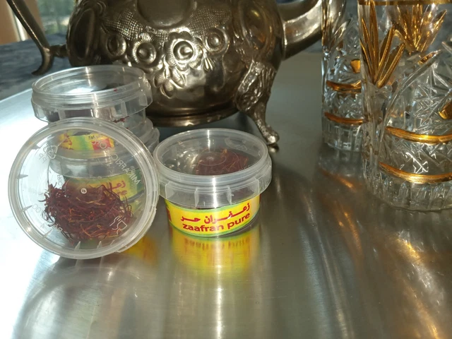 Pur Safran du Maroc (Taliouine) BIO - 1/2 gramme