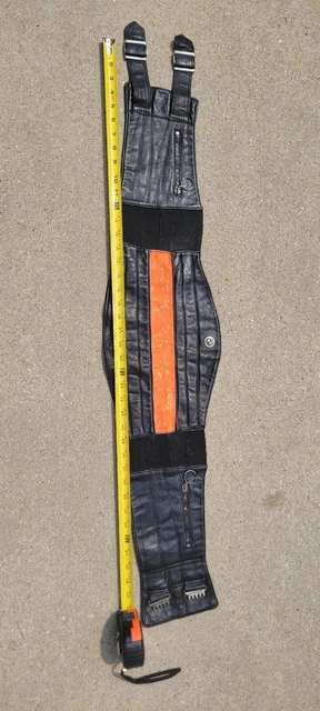 Vintage BMW Motorcycle Leather Kidney Belt