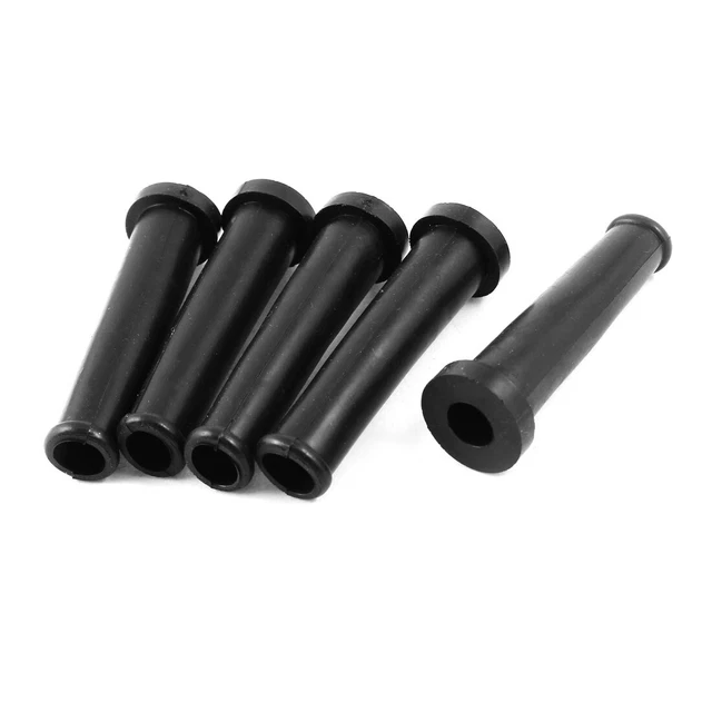 Botte De Manchon De Fil Protection En Caoutchouc Pour Câble Coque 5Pcs