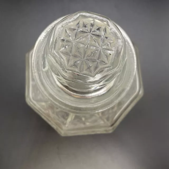 Klares Pressglas Ingwerglas Urne Aufbewahrungsglas Topf Wohnkultur Ornament 5