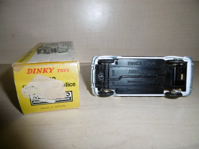 DINKY TOYS MECCANO LTD 255 Ford Zodiac Police EUR 49,95 - FR