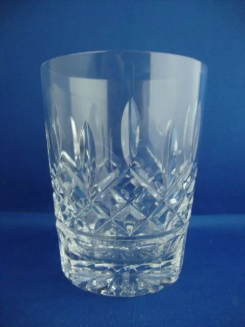 Waterford Crystal Lismore Cut Pattern Double Old Fashioned Tumbler - Signed (1)