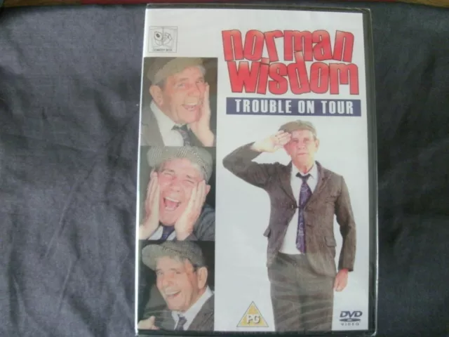 *NEW*  Norman Wisdom - Trouble On Tour (DVD)  FREE UK P+P ......................