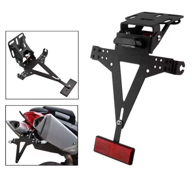 Universal Motorcycle Adjustable License Number Plate Frame Holder Bracket Bobber Universal Motorcycle Adjustable License Number Plate Frame Holder Bracket Bobber