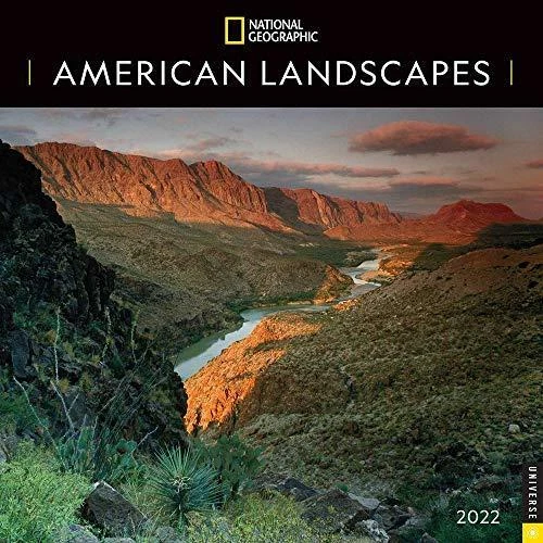 NATIONAL GEOGRAPHIC: AMERICAN Road Trips 2024 Wall Calendar by National
