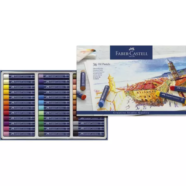 FABER-CASTELL Ölpastellkreiden STUDIO QUALITY, 36er Etui 36er Etui