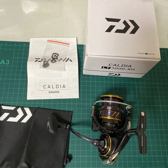 DAIWA CALDIA 21 LT3000-XH Spinning Reel with Case, 3000 Size