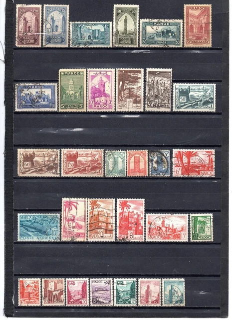Marokko (1956-...) - Timbres du Maroc Série complète
