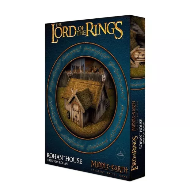 The Lord Of The Rings Rohan House Games Workshop Middle Earth Miniature