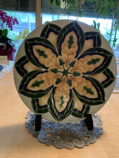 Cloisonne ware Plate 9.4 inch Japanese art