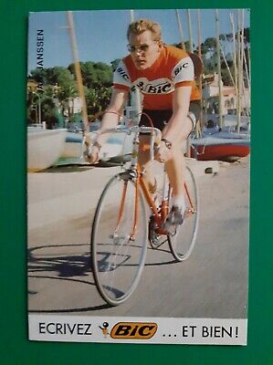 CYCLISME carte cycliste SERGE BOLLEY équipe BIC 