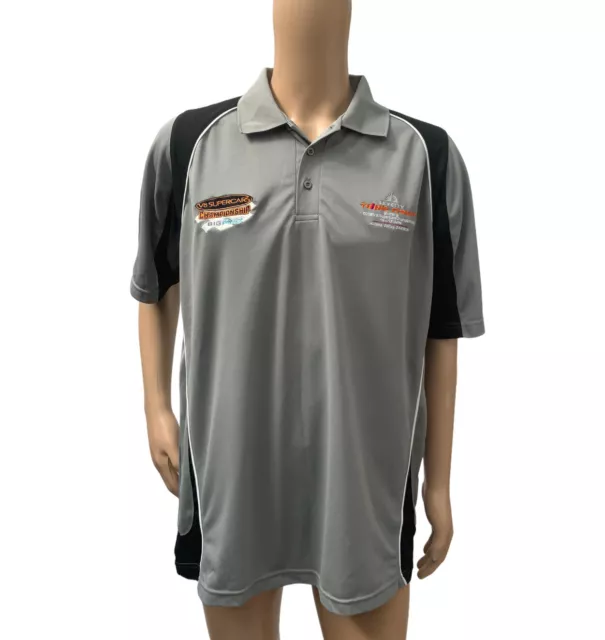 V8 Supercars 2012 Official Merchandise Polo Shirt Size 2XL Hidden Valley Darwin