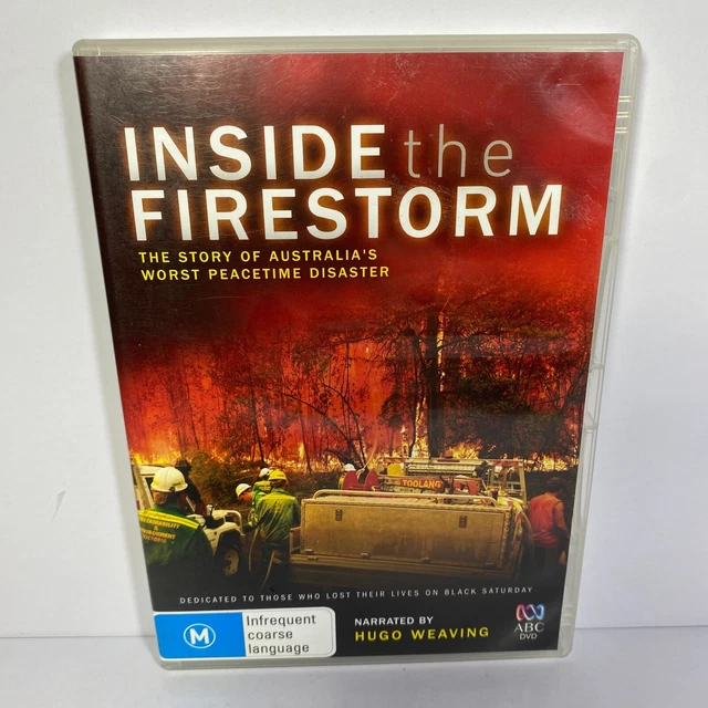 INSIDE THE FIRESTORM DVD, 2008 Region 4 Australian Bushfires Fire  