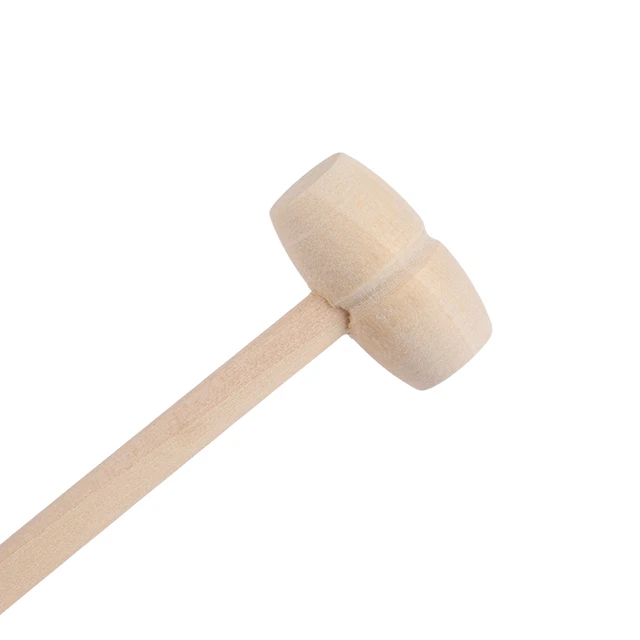Lot De 100 Maillets En Bois Mini Maillet En Bois Marteau De Crabe Portable