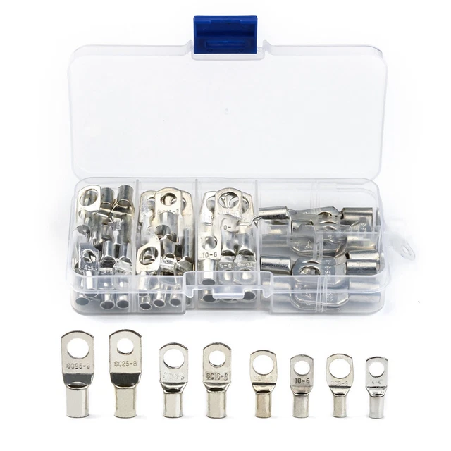 Kit d'extrémité de câble de batterie SC6SC25 60 pièces terminaux en cuivre p