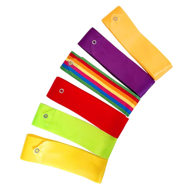 6 pz Nastri Ginnastica Bambini Canna Turbinet Fitness Ritmico Streamer Bambini