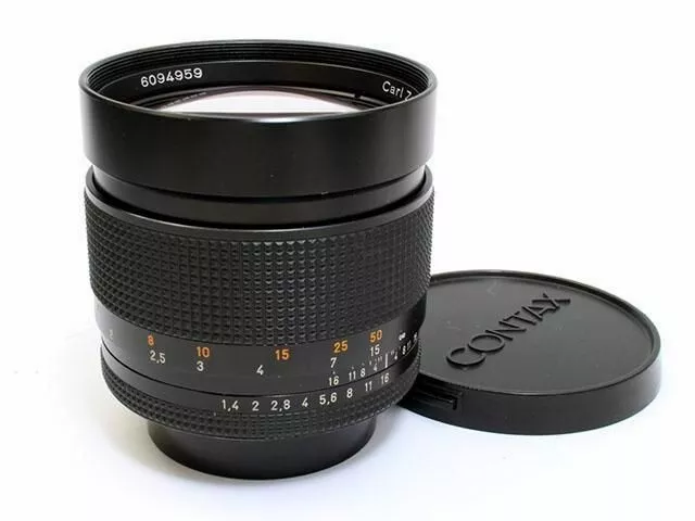 Contax Carl Zeiss Planaren T 85mm F1.4 AEG Telefoto Prime Objektiv Aus Japan F /