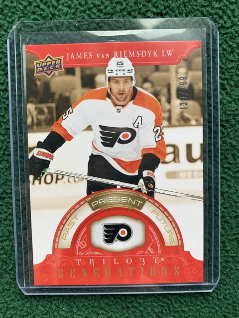 2022-23 UD Trilogy Generations James van Riemsdyk 133/799 Flyers