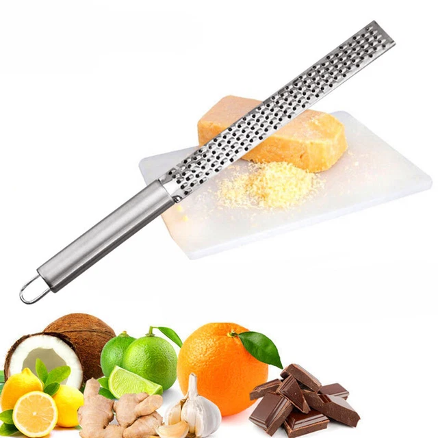 Grattugia per formaggio in acciaio inox grattugia fine cester grattugia da cucina utile grattugia per moscata R9A8