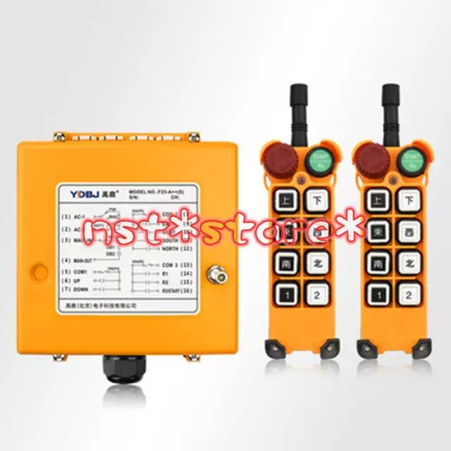 1PCS New F23-A++(S) Industrial Crane Wireless Remote Controller 2*Transmitters