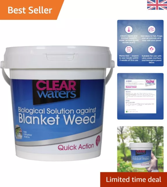 Cost-Effective 1L Pond Blanket Weed Treatment - Powerful and Fast-Acting Formula