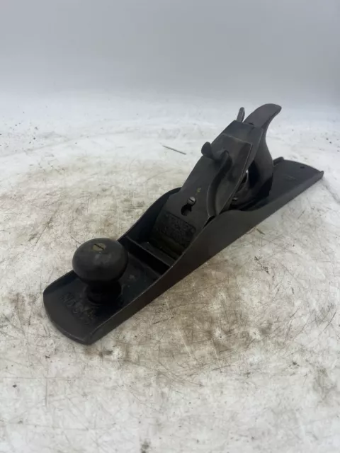 Vintage Stanley Rule & Level No. 606 Corrugated Bed Rock Plane