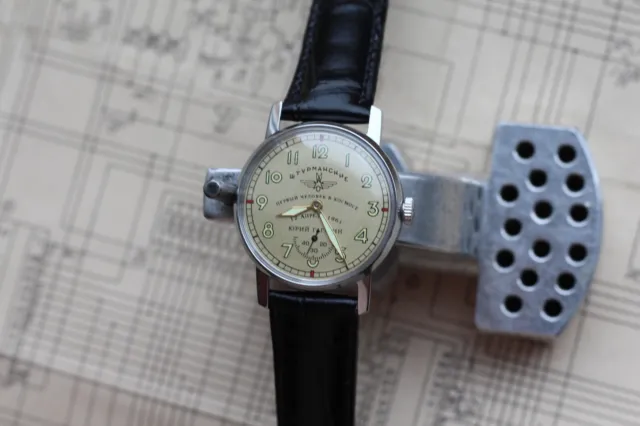 Watch Pobeda Yuri Gagarin WristWatch Sturmanskie Vintage Soviet Mechanical USSR