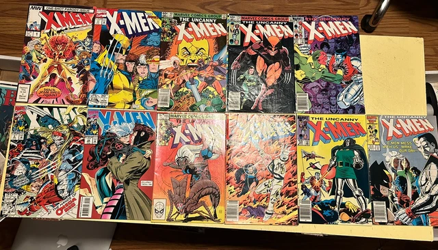 Marvel X-Men Comic Book Lot (11 Issues) 1980s 🔑 See Pics 1st Appearances