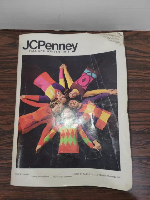 Vintage JC PENNEY Catalog 1971 Fall & Winter (1215 pages)