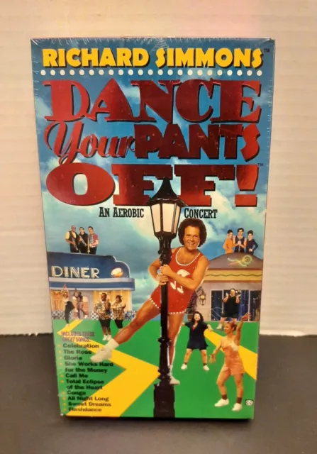 RICHARD SIMMONS - Dance Your Pants Off! (VHS, 2001) An aerobic Concert ...