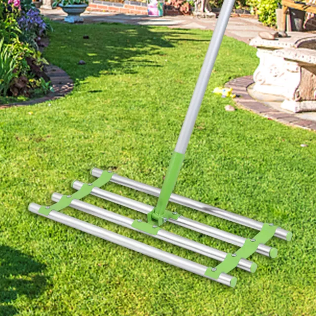 Rasenrechen 60x25cm Sanden Levelingrake Rasenharke Angebot Flächenebner