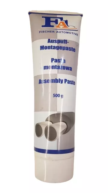 FA1 AUSPUFF ZEMENT Dichtmasse Cement Montage Reparatur Paste 981-500 500g  Tube EUR 12,79 - PicClick DE