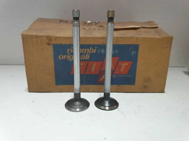 2 ORIGINAL SUCTION valves, for Fiat 500 F - L - R. [3535.20] £21.14 ...