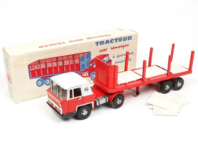 Joustra - Camion Bernard Benne Minier, Neuf  Manque Poignée De Porte Et Un Butoir A L Arriere