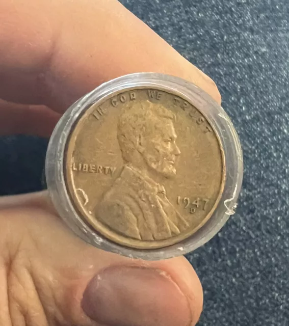 Wheat Penny Roll, Wheat Cent Lot 1909-1958 50 Vintage Coins PDS Steel USA