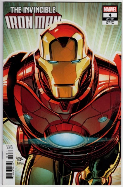 Invincible Iron Man #4 1:25 Variant Art Adams Retail Incentive Marvel Comic Book