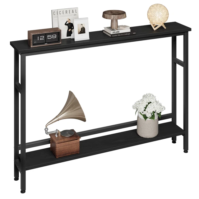 NARROW SOFA TABLE Skinny Console Table Slim Behind Couch Home Entryway