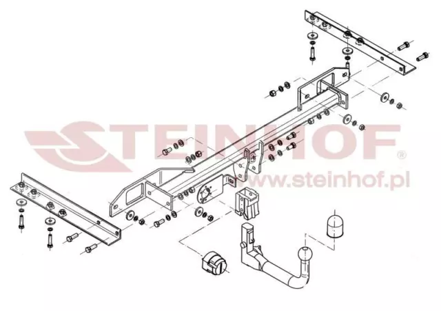 Steinhof Automatic Detachable Towbar (Vertical) for INSIGNIA A Tourer 2008-2017