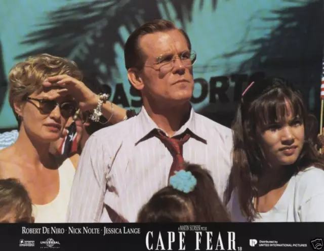 CAPE FEAR lobby cards MARTIN SCORSESE, ROBERT DE NIRO, JESSICA LANGE