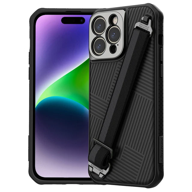 Nillkin Strap MagSafe Case Camera Cover for Apple iPhone 14 Pro Max - Black
