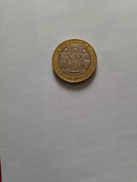 2015 £2 Two Pound Coin Magna Carta 800th Anniversary UK .