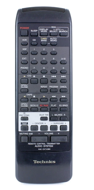 Telecomando Di Ricambio Per Technics RAK-CH740WH - Funziona Subito, Senza Programmazione - 3