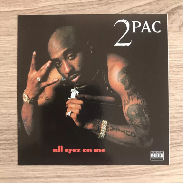 TUPAC SHAKUR 2PAC CD All Eyez On Me 1996 Only 1 Pac £19.00 PicClick UK