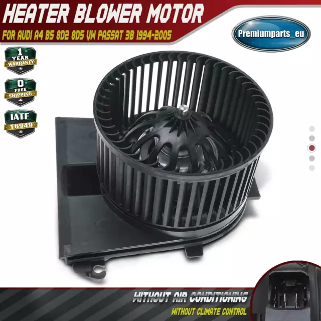 New Heater Blower Motor Fan for Audi A4 B5 VW Passat 3B 1994-2005 8D2819021B