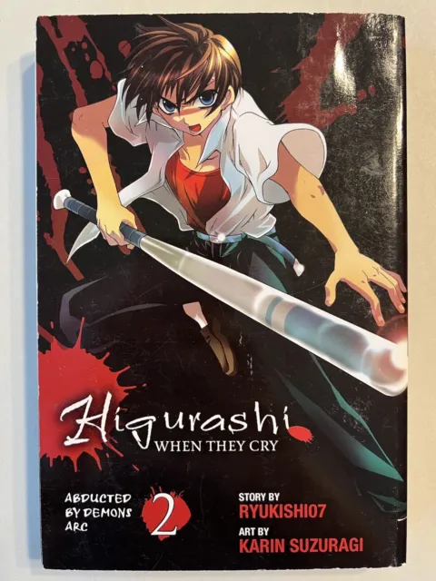 Higurashi When They Cry: Abducted By Demons Arc 2 Manga ⚔️ First Printing