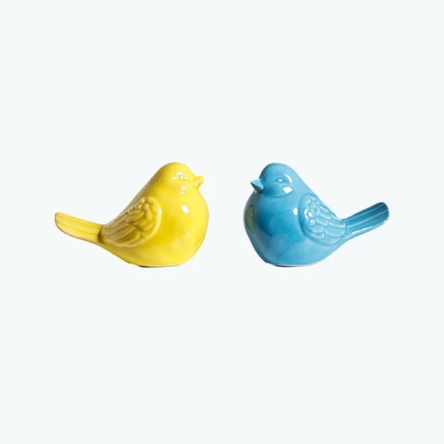 Keramik Porzellan Vogel Figur Statue Heim dekor Vogel Ornamente  Schlafzimmer