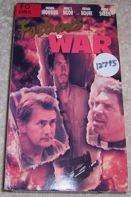 FORTUNES OF WAR VHS Video Matt Saunger Michael Ironside $3.50