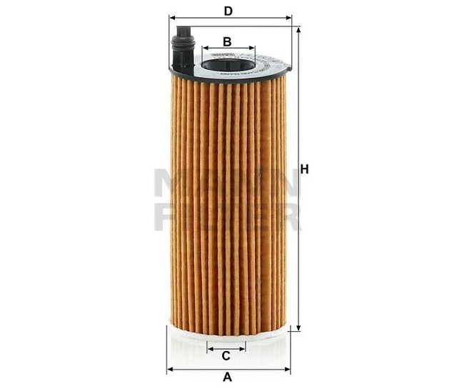 Filtro olio MANN FILTER HU6014/1z