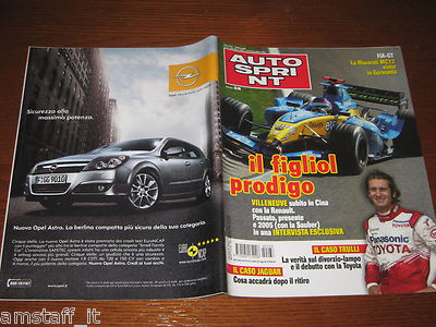 AUTOSPRINT 2004/20=PORSCHE CARRERA 911=RALLY CIPRO=OPEL ASTRA 1.8=FORD KA MTV= 
