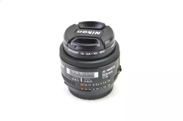 Nikon AF Nikkor 50mm f/1.8,  FX